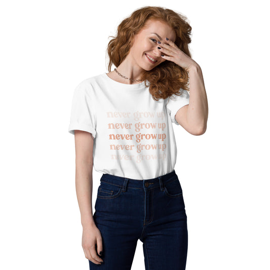 Never Grow Up Tee (Pink)