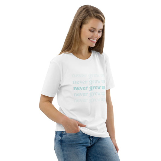 Never Grow Up Tee (Blue)