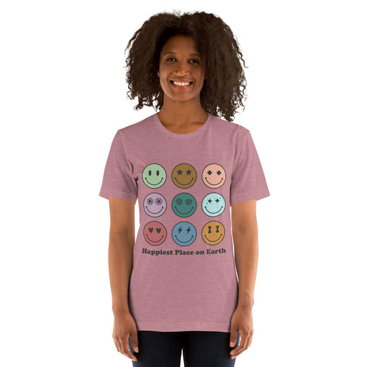 Adult Happiest Place On Earth Tee (Warm)