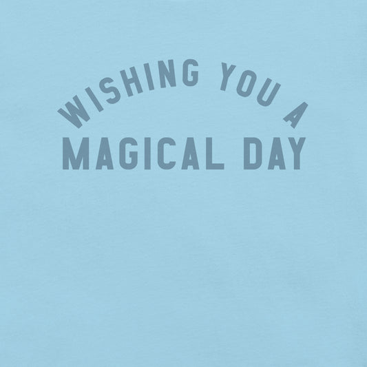 Wishing You A Magical Day Tee (Blue)
