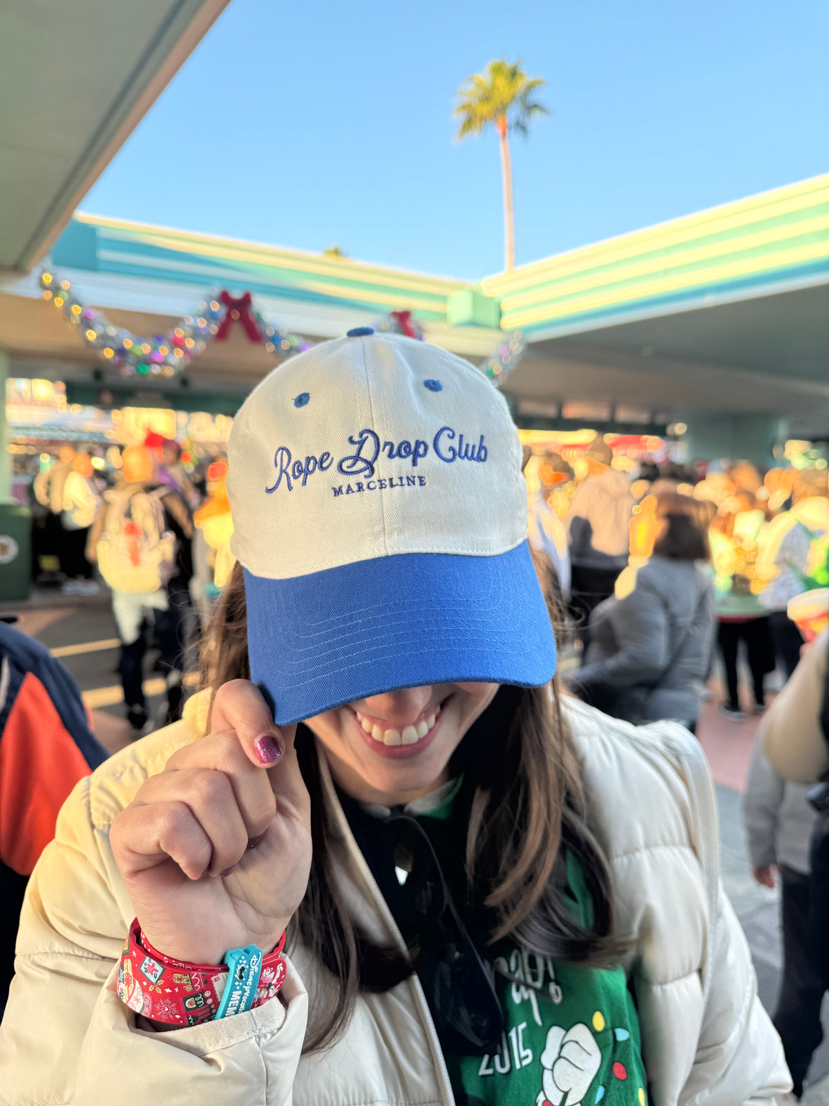 Two-Tone Rope Drop Club Dad Hat
