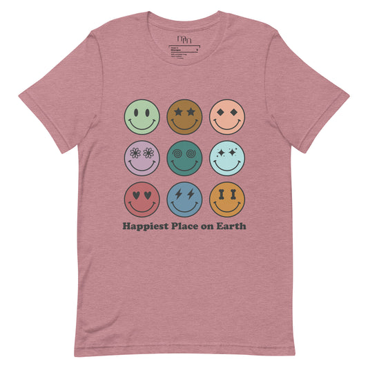 Adult Happiest Place On Earth Tee (Warm)