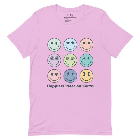 Adult Happiest Place On Earth Tee (Cool)