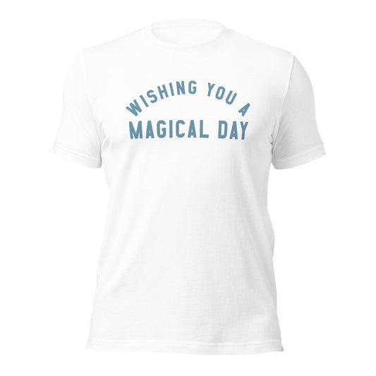 Wishing You A Magical Day Tee (Blue)